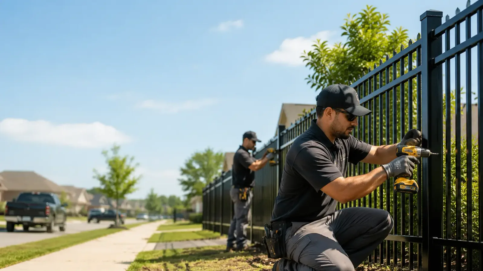 Metal Fence Installation in Breezewood, PA